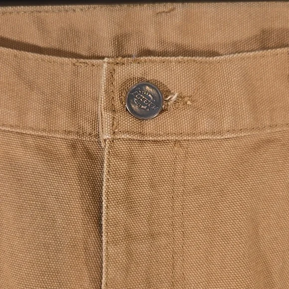 Dickies Men's Heavyweight Cotton Brown Carpenter Pants 36 x 30 - Picture 5 of 10
